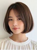 ロディーナコク 大口 新子安(rodina.coc)&nbsp;ダークパープル/ナチュラルショート/ミルクブラウン/夏/大口子安