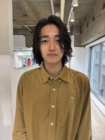 ヨーク(YOKE)&nbsp;ミディアムラフパーマメンズカットスパイラルパーマ