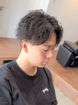 シープドッグ(SHEEP DOG)&nbsp;ツイスパ　メンズパーマ　縦落ちパーマ　福岡メンズパーマ　七隈