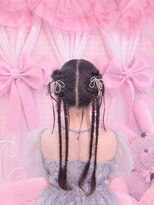 チュチュ(CHU×2)&nbsp;タイトたらしヘア　アップスタイル