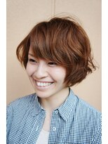 アプリコ(Aprico) 【Aprico】ショートボブ×ニュアンスパーマ