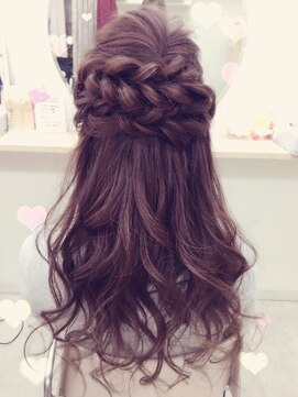 ヘアーセットサロン ピンキー(Hairset Salon Pinky) Pinky☆アレンジハーフ