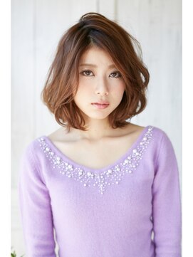 ミルコ 東川口店(milco) ミディアム レイヤー　ニュアンス パーマ