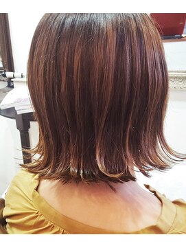 ファム ヘア サロン(FEMME HAIR SALON) ハイライトボブ