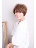【merci 青葉台】ベージュカラー くせ毛風 カール 大人ボブ☆