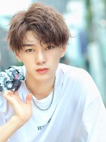 リップス 表参道店(LIPPS)&nbsp;ルーズウェーブ×コンマバング【シームショート】ツーブロック