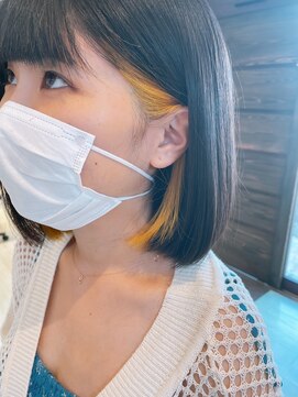 フォープレイス(FOUR PLACE) イヤリングイエロー