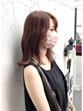 ヘアアンドメイク エジェリ(hair&make egerie) シアーピンク★ハイライト