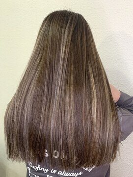 ルーツ ヘア デザイン(roots hair design) 西区新町美容室★roots★ハイライト★外国人風カラー