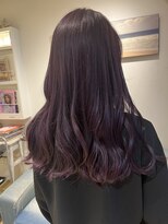 エイト新宿店(EIGHT shinjuku)&nbsp;【さりげないお洒落カラー】　バイオレッドピンクブラウン