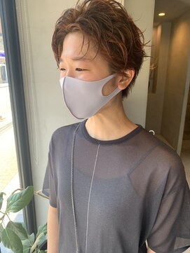 ヘアー アイス ルーチェ(HAIR ICI LUCE) くせ毛を生かしたショートヘア/西田