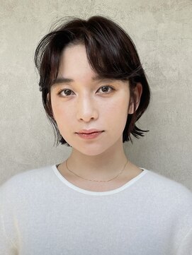 メゾンドイギー(MAISON de IGGY) チェリーブラウンが可愛い☆☆フェミニンショート#イメチェン