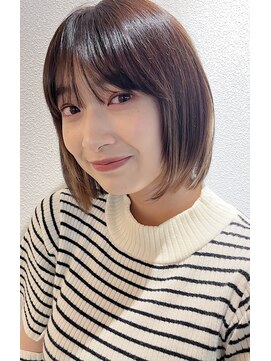 ロンドプロフィール 浦和(Lond profil) 【ワンランク上のボブ】切りっぱなしボブ【浦和】