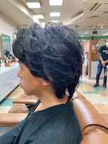 アポロカットステージ 相模大野店&nbsp;アップバング/ツーブロックマッシュ<理容室>[メンズ/相模大野]