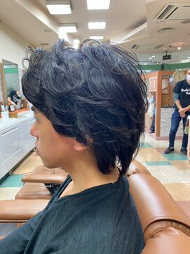 アポロカットステージ 相模大野店 アップバング/ツーブロックマッシュ<理容室>[メンズ/相模大野]