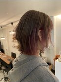 ミルクティー×インナーピンク