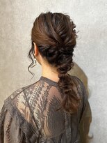 ウィスプ 赤羽店(wisp) 編みおろしアレンジ♪*。