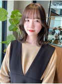 小顔ヘア　韓国　顔まわりレイヤー　haruhi【浦和/大宮】