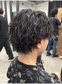 波巻きパーマスパイラルパーマツイストスパイラルパーマメンズ