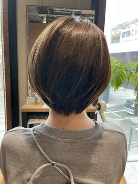 ジャストビューティ ルフレ 金沢八景店(Just Beauty Rufure) 【金沢八景】ショート/ベージュ/丸みショート