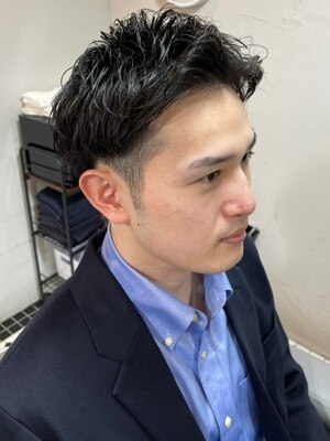 【大通スグ/平日20時まで営業】メンズカット＋眉毛カット￥4,200◆清潔感のあるオトナメンズスタイルに。