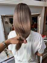 レニーバイエース(LANY by ACE)&nbsp;LANY横浜　大人ピンクベージュ×ワンレンロング