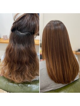 グリーンルームセカンド 結城店(GREEN ROOM. 2nd) 髪にドラマを　縮毛矯正　髪質改善