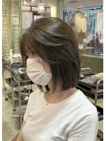 ジーニー 千葉(GENiE)&nbsp;韓国ボブ/タッセルボブ/顔周り/似合わせカット/前髪【白井愛海】