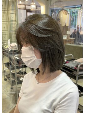 ジーニー 千葉(GENiE) 韓国ボブ/タッセルボブ/顔周り/似合わせカット/前髪【白井愛海】