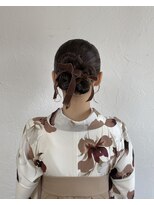 ウッディ ブラウン&nbsp;袴ヘア