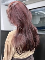 スターズ 川越店(STARS)&nbsp;チェリーブラウン 艶髪 韓国くびれヘア ブリーチ ハイトーン