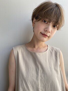 ブラウヘアアンドケア(care) ふんわりこなれニュアンスマニッシュショート