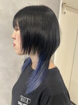 エイト ヘアサロン 渋谷本店(EIGHT)&nbsp;【インナーカラー】ウルフカットにラベンダーインナー