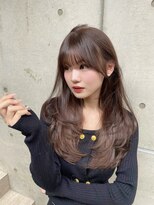 ロンドウル 熊本(Lond ulu) 大人の魅力溢れる♪チョコブラウン×ワンカールレイヤー