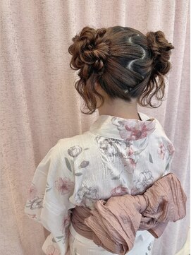 ヘアメイク マリア 福岡天神西通り(hair make MARIA) 編み込み×くらげヘア