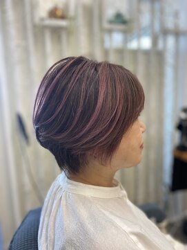 ターミナル ネクスト ディパーチャー(TERMINAL Next departure) アンブレラカラー＋くびれショート