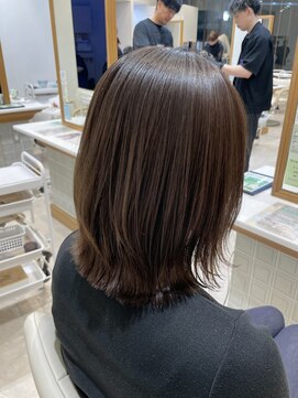 シュヴー 浦安店(CHEVEUX) くびレイヤーイメチェンボブレイヤーグレージュ髪質改善