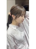 小顔な顔まわりカット・可愛いor綺麗 20代 30代 40代へア立川