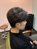 【平日限定】30分で整う☆メンズカット+眉カット￥3980