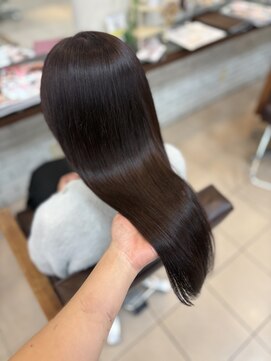 ヘア ルミナス バイ フォルテ(HAIR LUMINAS by FORTE) 髪質改善/ピンクブラウン/