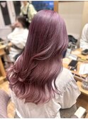ハイトーンピンクラベンダーカラーブリーチカラーNA-74