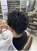 メンズツイストスパイラルパーマ