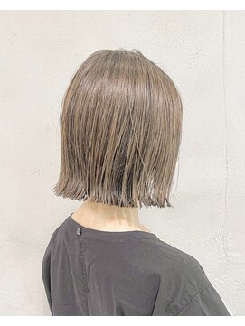 ハルキミナトジャパン 神戸(HARUKI MINATO japan) 切りっぱなしボブ 20代30代40代ヘア 小顔 神戸ボブ 三ノ宮