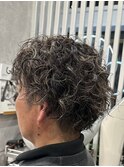 大きめスパイラルパーマ