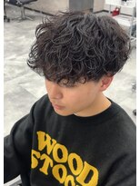 オム ブランシェ(HOMME BLANCHE’)&nbsp;【Natsuki】強めシャドウパーマ