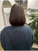 大人かわいいエギョモリ ミルクティーブラウン ひし形シルエット