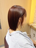 ネオリーブ チッタ 阿佐ヶ谷店(Neolive citta)&nbsp;ブリーチなしWカラーで作るオレンジベージュ