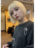 【ブロンドボブ】山下泰世