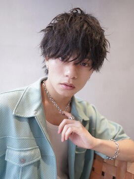 ニコ トウキョウ ロジック(nico TOKYO Logic) シャドウパーマメンズマッシュパイラルパーマメンズパーマ