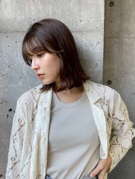 エディット トウキョウ(e.dit tokyo) 【e.dit tokyo miu】ボブ透明感カラー